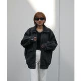 DENIM STAND OVER BLOUSON | My shawty | 詳細画像8