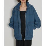 DENIM STAND OVER BLOUSON | My shawty | 詳細画像5