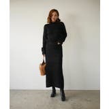 FEATHER KNIT SET UP | My shawty | 詳細画像3