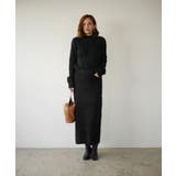 FEATHER KNIT SET UP | My shawty | 詳細画像4