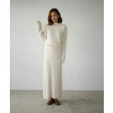 FEATHER KNIT SET UP | My shawty | 詳細画像9