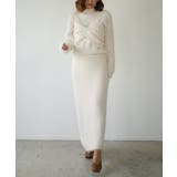 FEATHER KNIT SET UP | My shawty | 詳細画像2