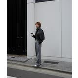F/LEATHER SHORT BLOUSON | My shawty | 詳細画像2