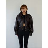 F/LEATHER SHORT BLOUSON | My shawty | 詳細画像6