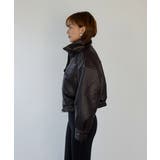F/LEATHER SHORT BLOUSON | My shawty | 詳細画像7