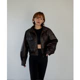 F/LEATHER SHORT BLOUSON | My shawty | 詳細画像8