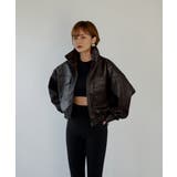 ダークブラウン | F/LEATHER SHORT BLOUSON | My shawty