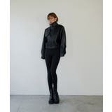 F/LEATHER SHORT BLOUSON | My shawty | 詳細画像11