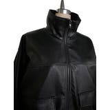 F/LEATHER STAND OVER BLOUSON | My shawty | 詳細画像12