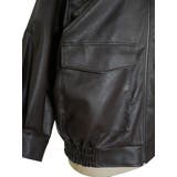 F/LEATHER STAND OVER BLOUSON | My shawty | 詳細画像14