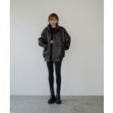 F/LEATHER STAND OVER BLOUSON | My shawty | 詳細画像2