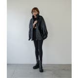 F/LEATHER STAND OVER BLOUSON | My shawty | 詳細画像9