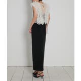 アイボリー | FRILL TULE VEST | My shawty