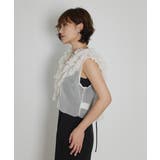 FRILL TULE VEST | My shawty | 詳細画像6 