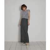 グレー | FRILL TULE VEST | My shawty