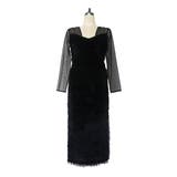 GLITTER SHAGGY DRESS | My shawty | 詳細画像8