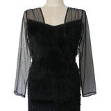 GLITTER SHAGGY DRESS | My shawty | 詳細画像9