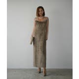 GLITTER SHAGGY DRESS | My shawty | 詳細画像2