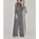 HIGHT NECK LACE PANTS DRESS | My shawty | 詳細画像12