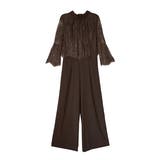 HIGHT NECK LACE PANTS DRESS | My shawty | 詳細画像13
