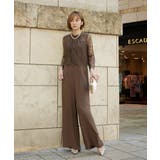 HIGHT NECK LACE PANTS DRESS | My shawty | 詳細画像8