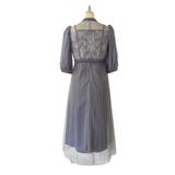 LACE COMBI PLEATS DRESS | My shawty | 詳細画像7