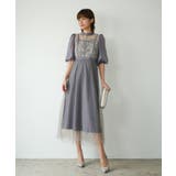 LACE COMBI PLEATS DRESS | My shawty | 詳細画像2
