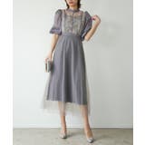 LACE COMBI PLEATS DRESS | My shawty | 詳細画像5