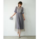 LACE COMBI PLEATS DRESS | My shawty | 詳細画像3