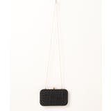 ブラック | LAME SATIN PARTY BAG | My shawty