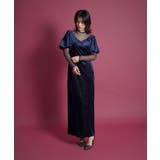LAME VELVET DRESS | My shawty | 詳細画像3 