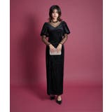LAME VELVET DRESS | My shawty | 詳細画像5 
