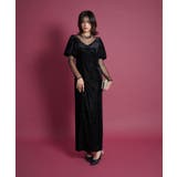 LAME VELVET DRESS | My shawty | 詳細画像7 