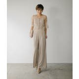 ベージュ | NAPOLI LACE PANTS DRESS | My shawty