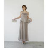PEPLUM DOCKING DRESS | My shawty | 詳細画像2