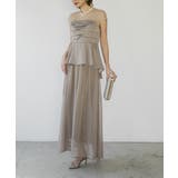 PEPLUM DOCKING DRESS | My shawty | 詳細画像9