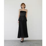 PEPLUM DOCKING DRESS | My shawty | 詳細画像3