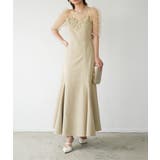 ROMANO CUT LACE DRESS | My shawty | 詳細画像1