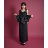 ブラック | SHEER VOLUME TOP DRESS | My shawty