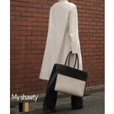 GINGER COMBI TOTE BAG | My shawty | 詳細画像1