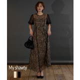 PUFF SLEEVE LACE DRESS | My shawty | 詳細画像1