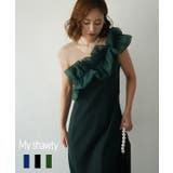 SHINY FRILL DRESS | My shawty | 詳細画像1