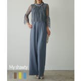 HIGHT NECK LACE PANTS DRESS | My shawty | 詳細画像1