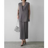 パープルグレー | TULE SET UP DRESS | My shawty