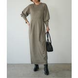 WAIST TUCK DESIGN ONEPIECE | My shawty | 詳細画像4