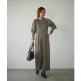 WAIST TUCK DESIGN ONEPIECE | My shawty | 詳細画像1