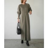 WAIST TUCK DESIGN ONEPIECE | My shawty | 詳細画像3