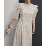 FRINGE LACE FLARE DRESS | My shawty | 詳細画像11 