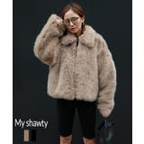 FUR SHORT COAT | My shawty | 詳細画像1