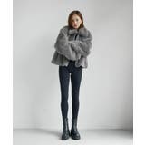 FUR SHORT COAT | My shawty | 詳細画像3